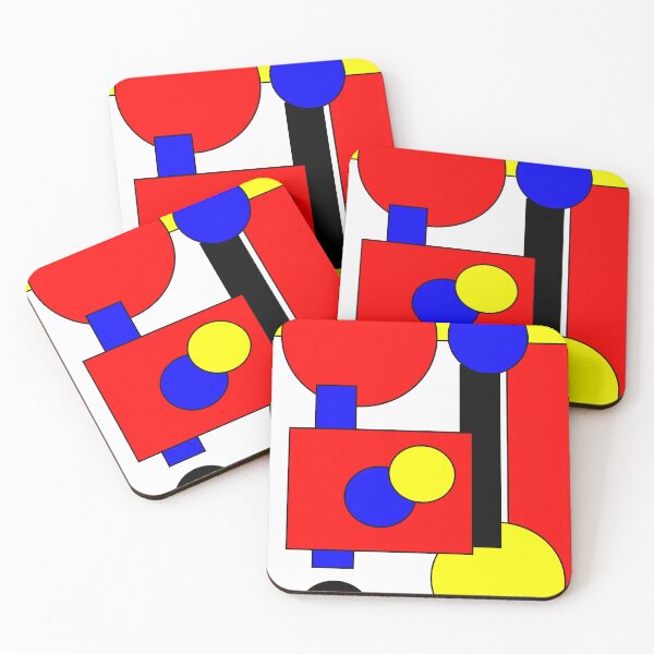 Item preview, Composition Kandinsky Pattern 7 designed and sold by hermarartonline.