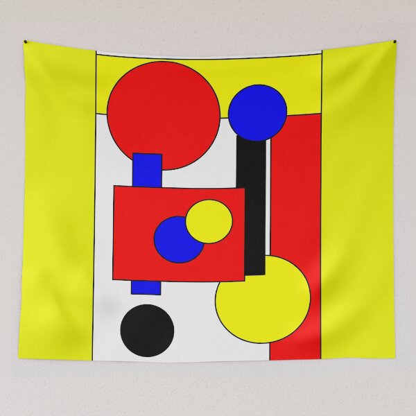 Item preview, Composition Kandinsky Pattern 7 designed and sold by hermarartonline.