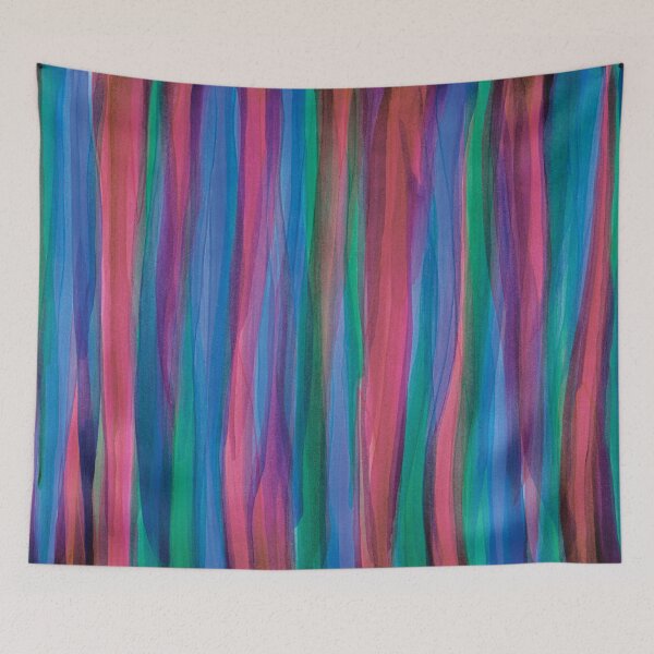Item preview, Red Green Blue Waterfall designed and sold by Alexandria Levin.
