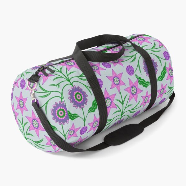 Item preview, AUDREY Floral Botanical Cottage Damask Pattern in Pink Purple Green Blue - UnBlink Studio by Jackie Tahara designed and sold by Jackie Tahara of UnBlink Studio.