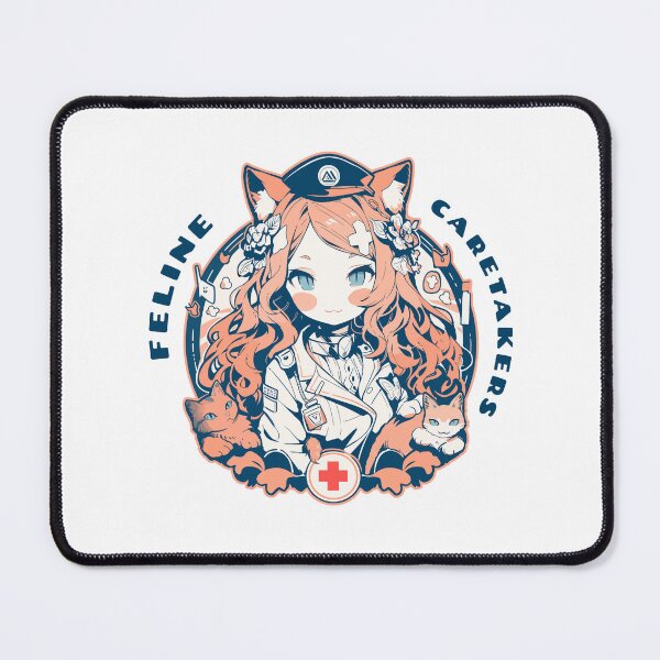 Item preview, Feline Caretakers designed and sold by Chibi Cat Art Corner.
