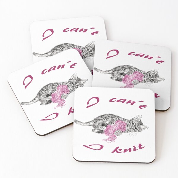 Item preview, Chaton à la pelota - graphite and pink colored version, text in english designed and sold by SylvieG18.