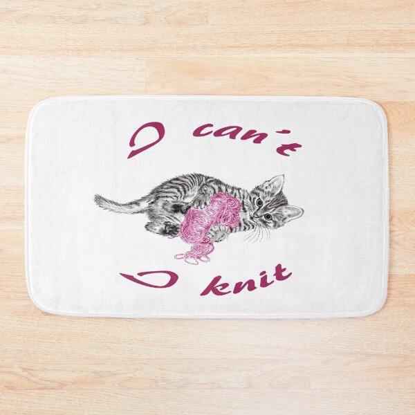 Item preview, Chaton à la pelota - graphite and pink colored version, text in english designed and sold by SylvieG18.