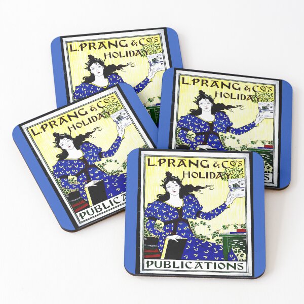 Item preview, Vintage Art Nouveau Magazine Cover: L. Prang & Co's Holiday Publications by Louis John Rhead designed and sold by mturns57.