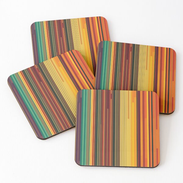 Item preview, Parallel Linear pattern | Retro colors - Orange Palette designed and sold by Hazmat-AI7.