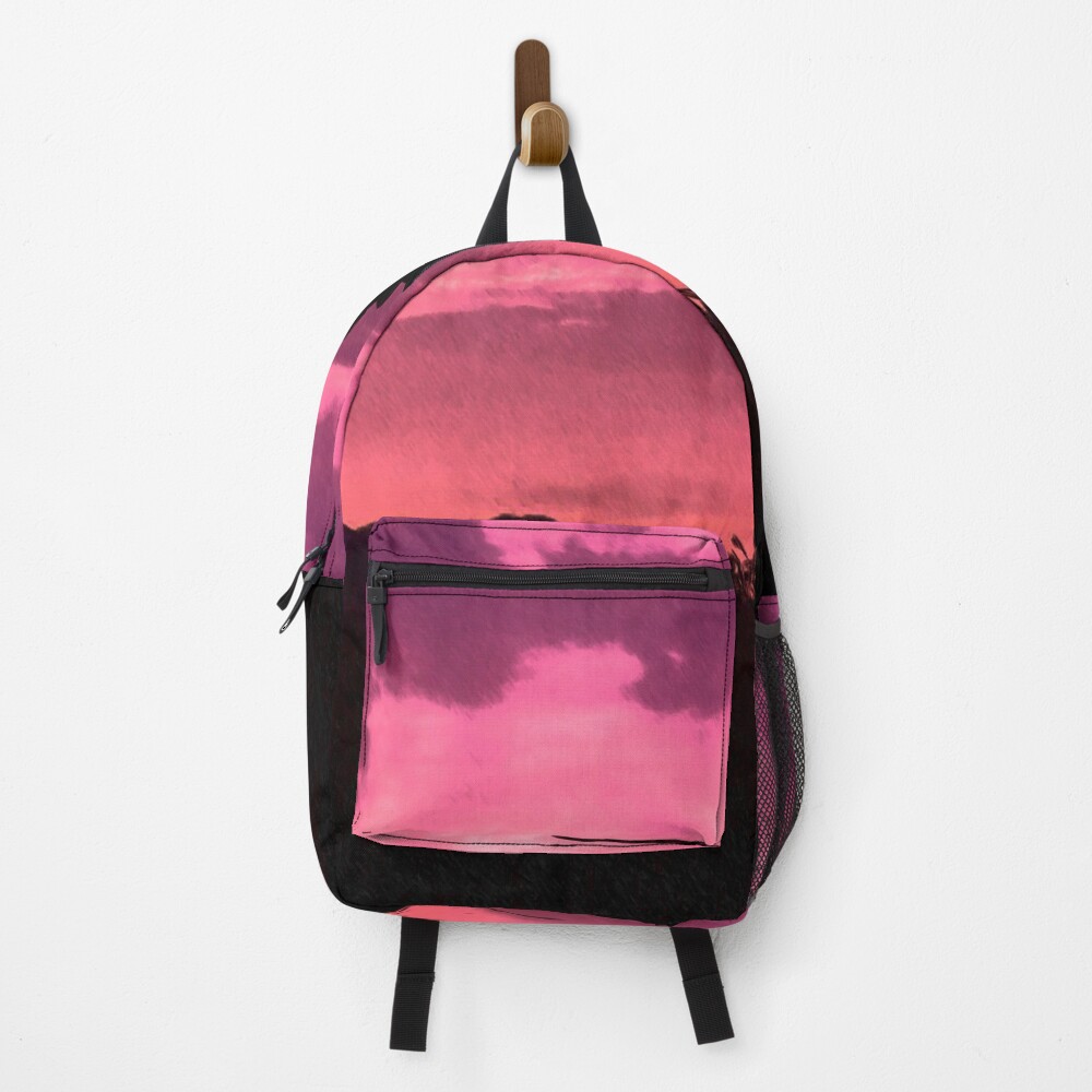Vista previa del artículo con la obra «Mochila», diseñado y vendido por LiveVolcano.