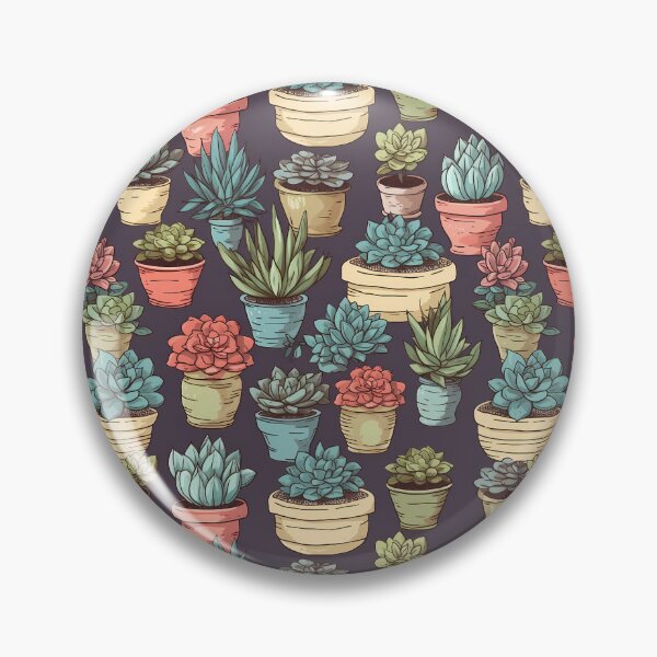 Aperçu de l'œuvre Jardin succulent créée et vendue par Teetactic.