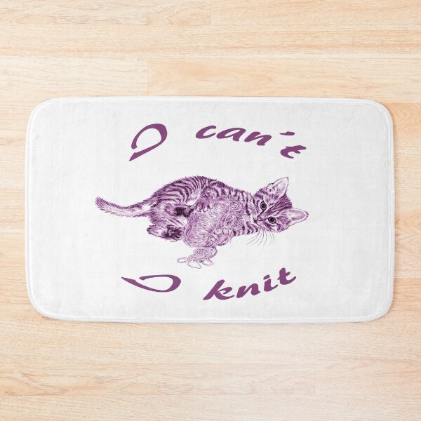 Item preview, Chaton à la pelota - purple colorized version, text in english designed and sold by SylvieG18.