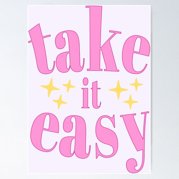 Item preview, Take it easy - pink designed and sold by synthesizer.