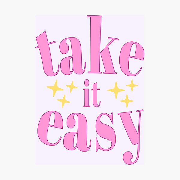 Item preview, Take it easy - pink designed and sold by synthesizer.