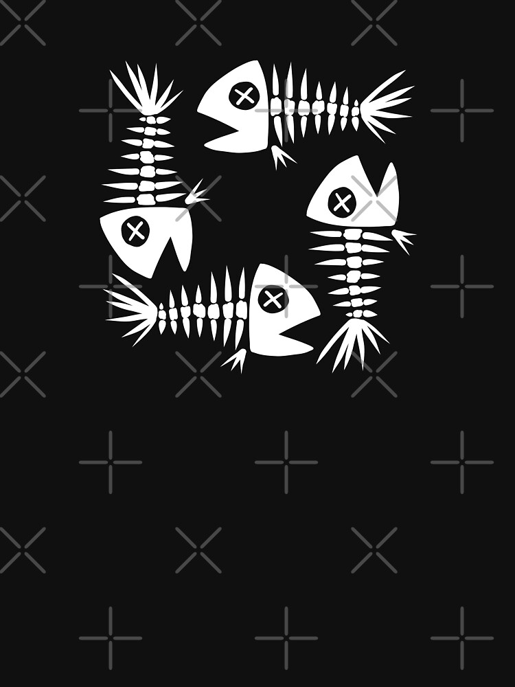 Thumbnail 7 of 7, Classic T-Shirt, FISH BONES designed and sold by George Webber.