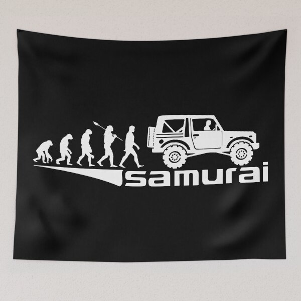 Item preview, Samurai Evolution of Mankind - Classic 4x4 (white) designed and sold by Groenendijk.