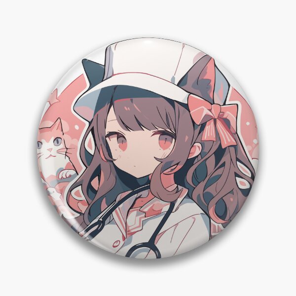 Item preview, Purr-oud nurse designed and sold by Chibi Cat Art Corner.