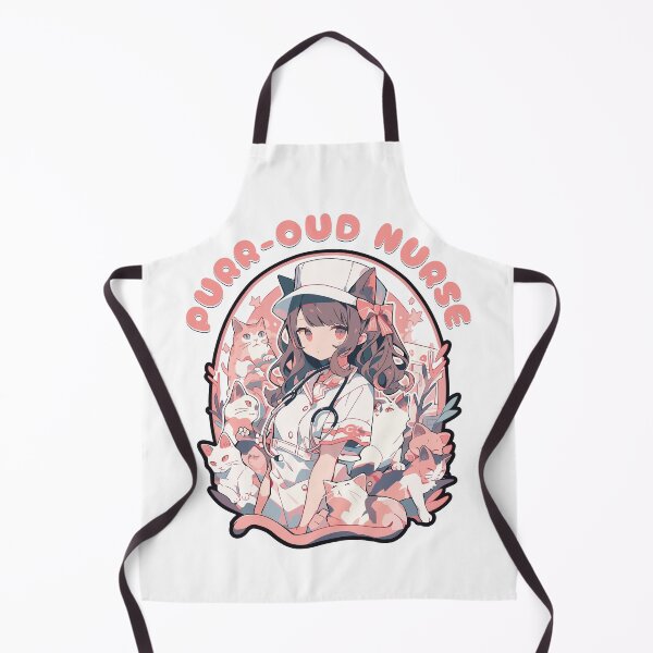 Item preview, Purr-oud nurse designed and sold by Chibi Cat Art Corner.