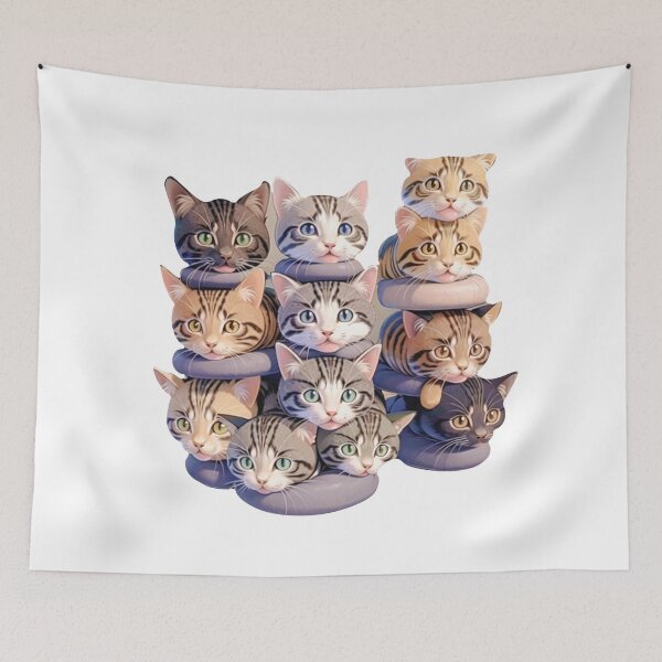Item preview, Cat Stacker - Cute and Perfect Tower Builder Game designed and sold by Lychee Design.
