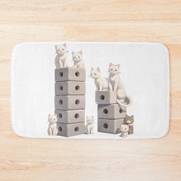 Item preview, Cat Stacker - Cute and Perfect Tower Builder Game designed and sold by Lychee Design.