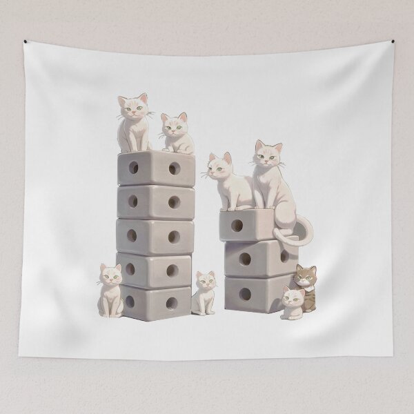 Item preview, Cat Stacker - Cute and Perfect Tower Builder Game designed and sold by Lychee Design.