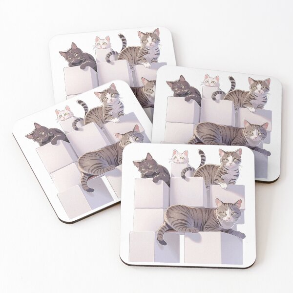Item preview, Cat Stacker - Cute and Perfect Tower Builder Game designed and sold by Lychee Design.