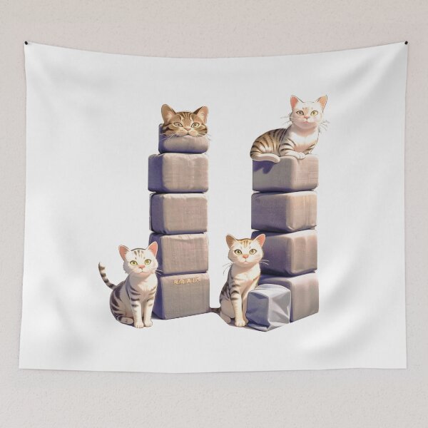 Item preview, Cat Stacker - Cute and Perfect Tower Builder Game designed and sold by Lychee Design.