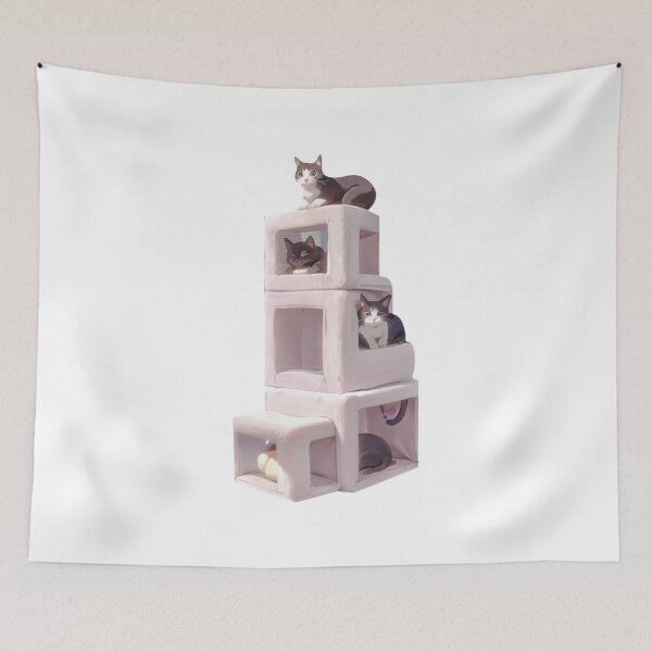 Item preview, Cat Stacker - Cute and Perfect Tower Builder Game designed and sold by Lychee Design.