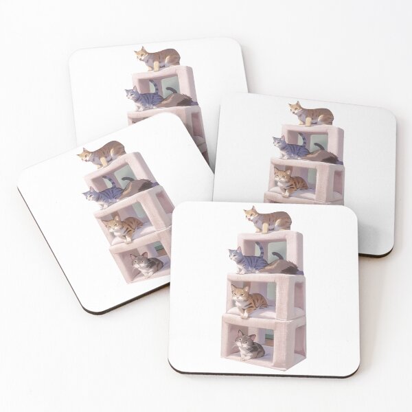 Item preview, Cat Stacker - Cute and Perfect Tower Builder Game designed and sold by Lychee Design.