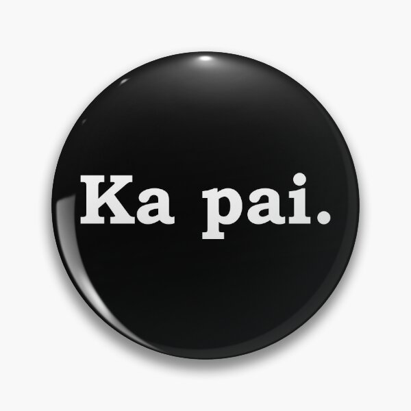Item preview, Ka pai (te reo) Good, or well done in New Zealand Māori designed and sold by StateHouse.