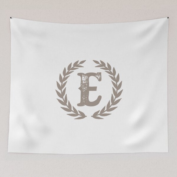 Item preview, Beige Monogram: Letter E designed and sold by Jared Davies.