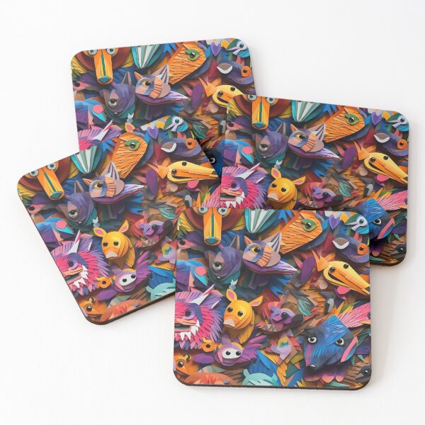 Item preview, Paper Animal Dance Party designed and sold by BopBopShop.