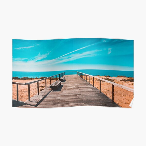 Boardwalk to Beach Poster