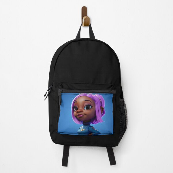 Item preview, Stylized Starship Girl with Pink Hair (Limited Edition) designed and sold by visionsunveiled.