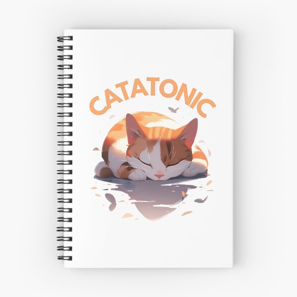 Item preview, International Cat Day | CATatonic Cat  designed and sold by StickeryPickery.
