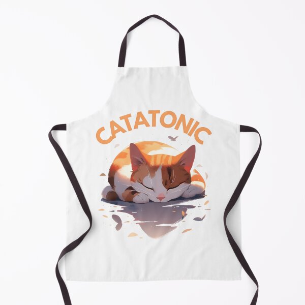 Item preview, International Cat Day | CATatonic Cat designed and sold by StickeryPickery.