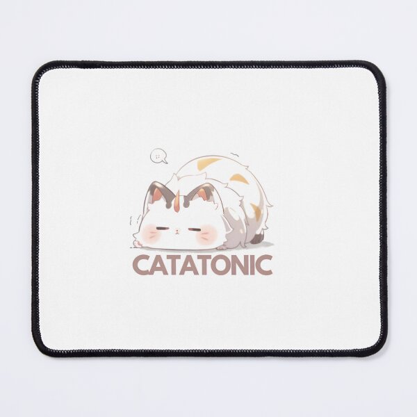 Item preview, International Cat Day | CATatonic Cat  designed and sold by StickeryPickery.