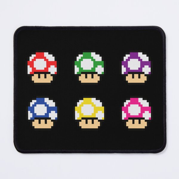 Item preview, 1up mushrooms pack of 6 designed and sold by chicagocat80s.