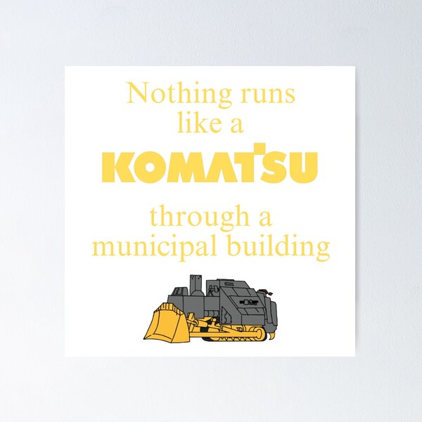 Deere Dozer Poster