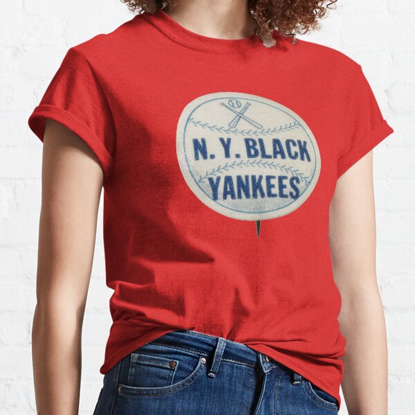VTG 90s NY Black Yankees Negro Baseball League Distressed 