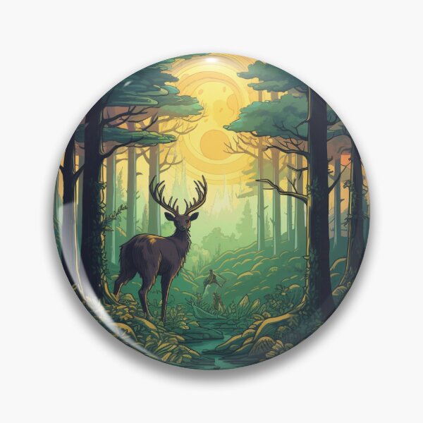 Item preview, Majestic Wanderer sticker  designed and sold by Roshenjolie.
