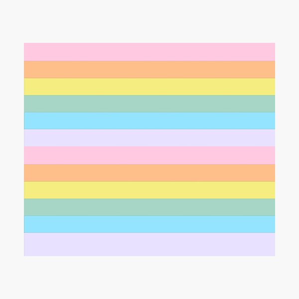 Rainbow stripes striped wallpaper