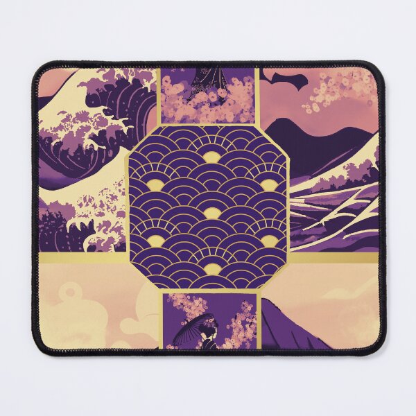 Item preview, The Fleeting World (Ukiyo-e Style) - Purple designed and sold by CK-Designz.