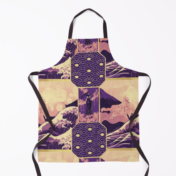 Item preview, The Fleeting World (Ukiyo-e Style) - Purple designed and sold by CK-Designz.