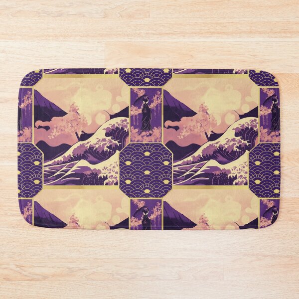 Item preview, The Fleeting World (Ukiyo-e Style) - Purple designed and sold by CK-Designz.
