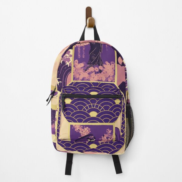 Item preview, The Fleeting World (Ukiyo-e Style) - Purple designed and sold by CK-Designz.
