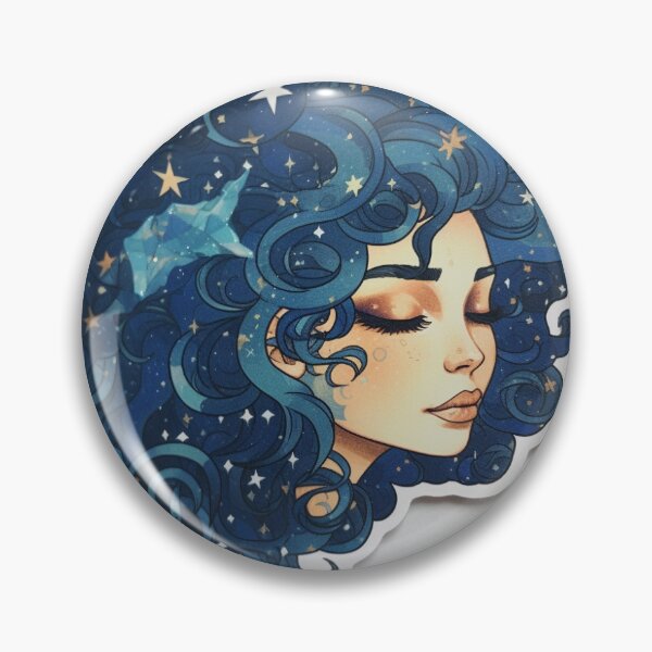 Item preview, Stardust Dreamer: Women with Stars sticker  designed and sold by Roshenjolie.