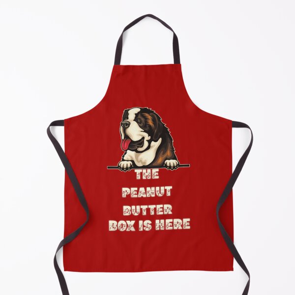 Item preview, The Peanut Butter Box Is Here: Musical Notes Funny St. Bernard Dog Commercial Humor New Version designed and sold by JoyOfHopeStore.