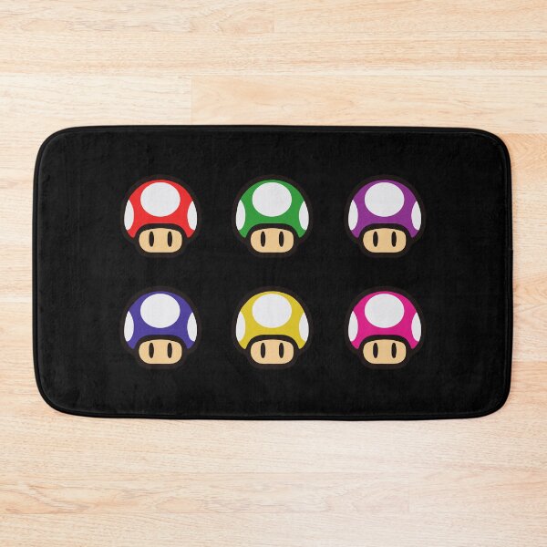 Item preview, 1up retro mushrooms pack of 6 designed and sold by chicagocat80s.