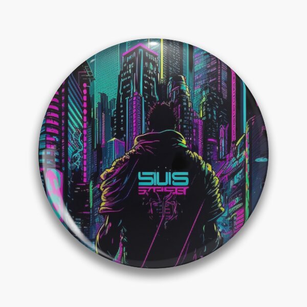 Item preview, Cyberpunk cityscape, with towering skyscrapers  designed and sold by iDezine GD.