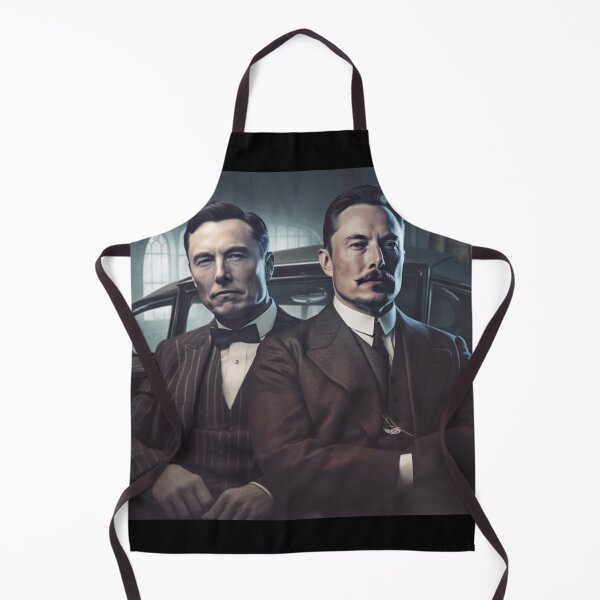 Item preview, Nikola Tesla and Elon Musk designed and sold by Ian's Creations.