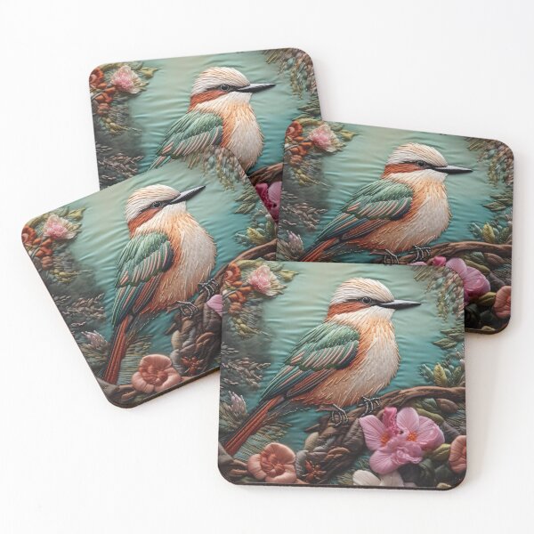 Item preview, Embroidery art flower and bird pattern poster 14 designed and sold by UnaWu533.