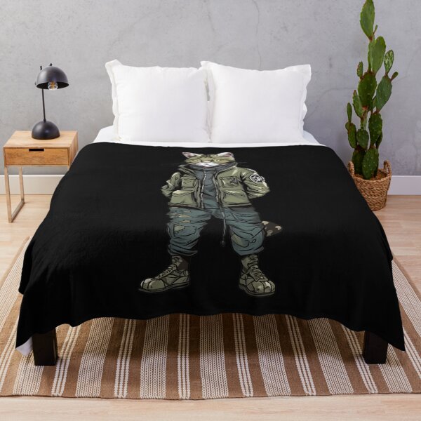 Item preview, Cat in military outfit designed and sold by hamishby.
