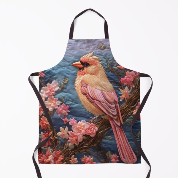 Item preview, Embroidery art flower and bird pattern poster 15 designed and sold by UnaWu533.